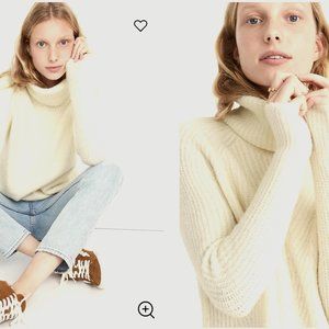 Madewell XS Turtleneck Sweater in Coziest Yarn NWT